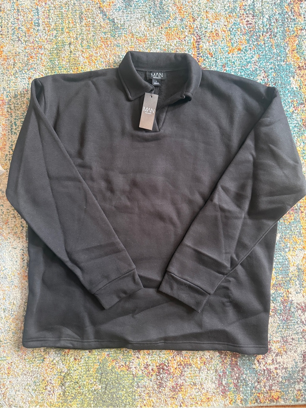 Zara Rugby Long Sleeve Polo